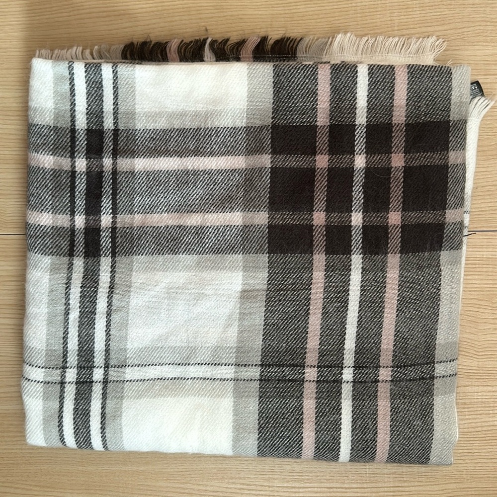 Express Plaid Blanket Scarf